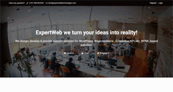 Desktop Screenshot of expertwebtechnologies.com